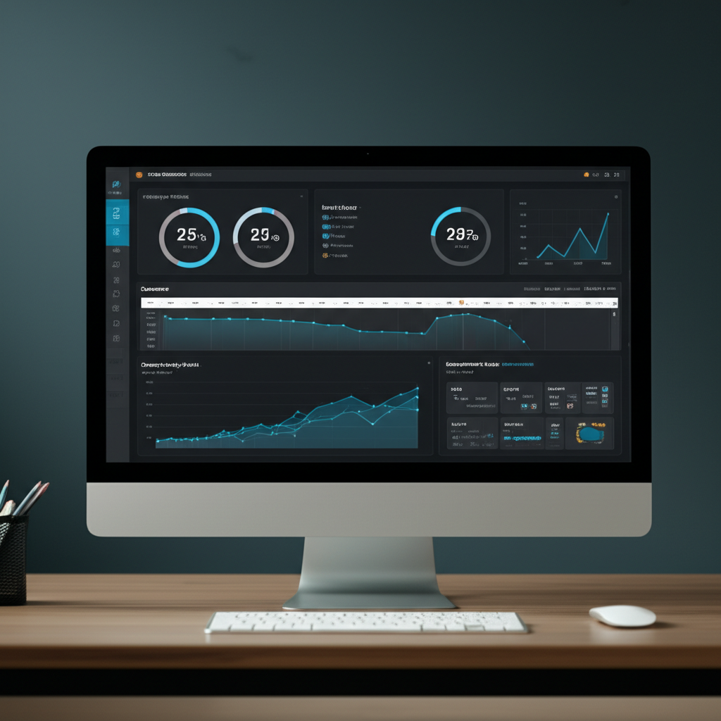 Project Monitoring Report interface mockup